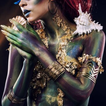 Fotopaneel van mooie vrouw, Fantasy