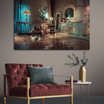 Wall art of sexy women