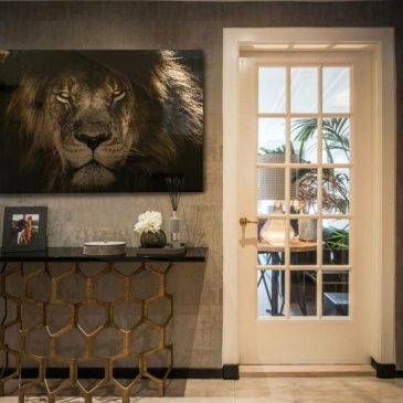 Artwork of a lion