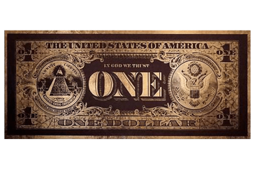 Illustration photographique d'un billet d'un dollar