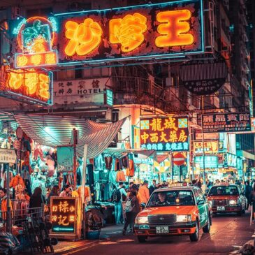 China CityScape photo art