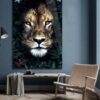 Löwen-Wandkunst