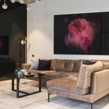 Photographie artistique avec des fleurs