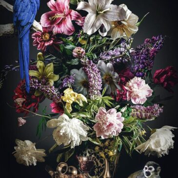 Klassische Blumenmalerei