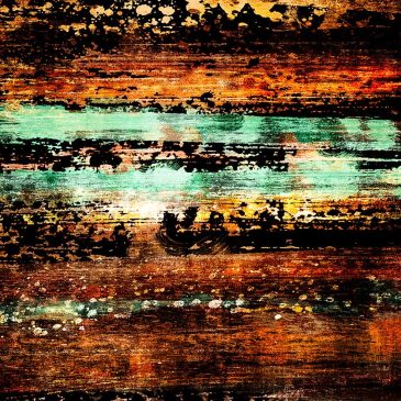 Kleurrijk abstract schilderij