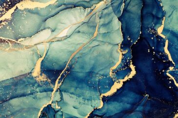 art mural abstrait en marbre