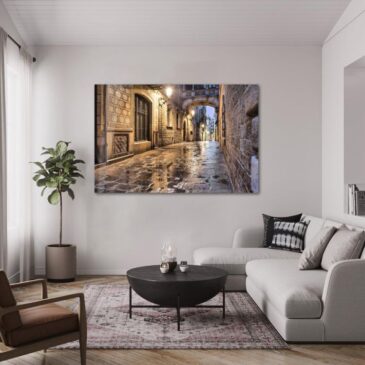 Kunstfoto von Barcelona