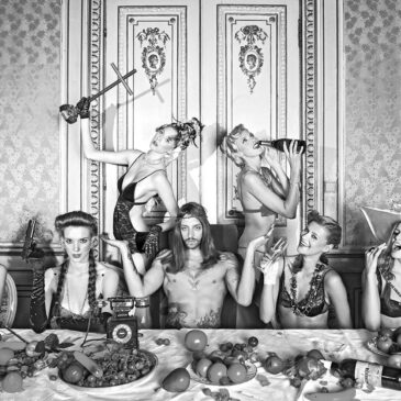 Photographie sexy noire blanche