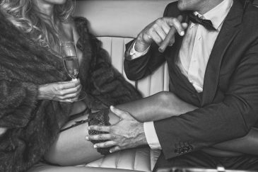 œuvres d'art luxueuses et sensuelles en noir et blanc