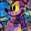 Pop-Art-Gemälde von Minnie Maus