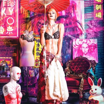 Artistic culture photo art of sexy woman