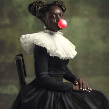 Portret als oude meester