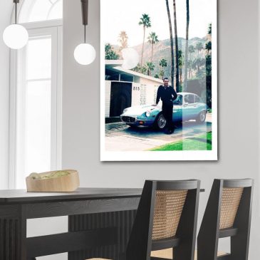 Sean Connery wall art in Hollywood