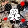 Pop art photo artwork featuring Mickey Mouse