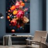 Une œuvre d'art photographique florale unique pour votre mur.