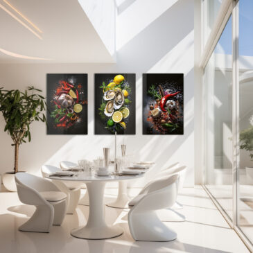 Food collection artwork