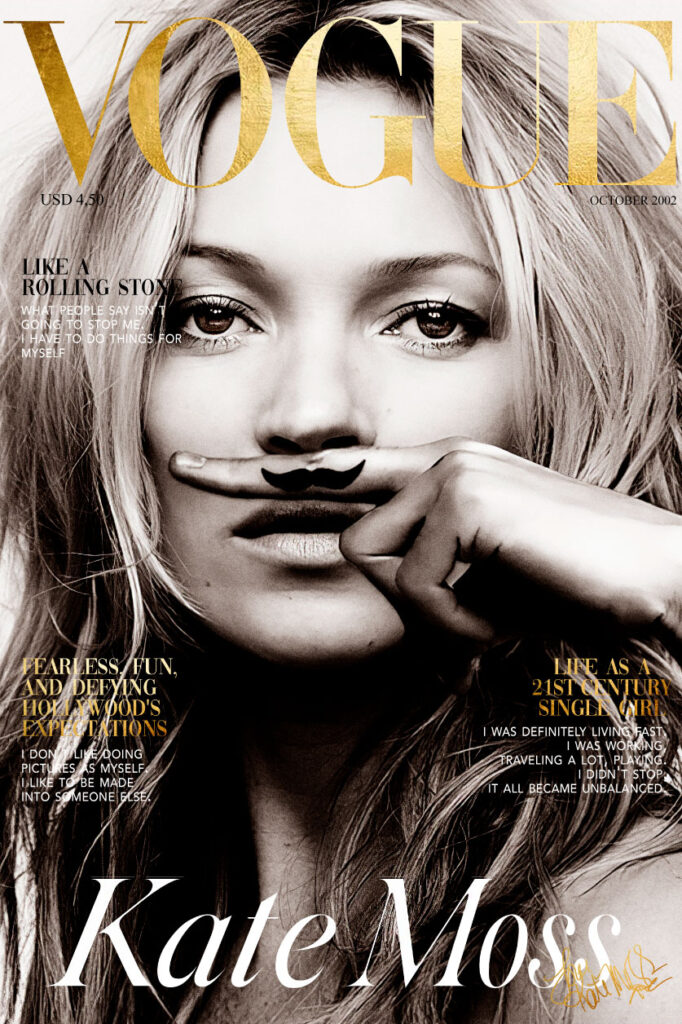 Portada de Vogue con Kate Moss