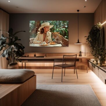 luxe glamour schilderij, Dynasty I