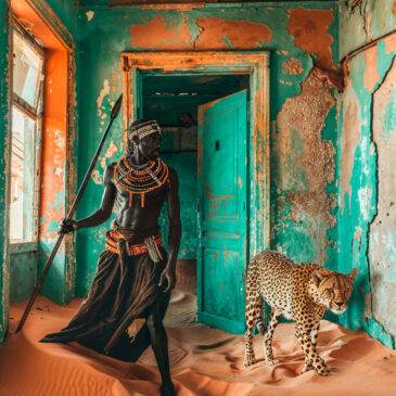 Peinture tribale artistique