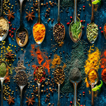 Wanddecoratie van kruiden; Spicy Herbs III