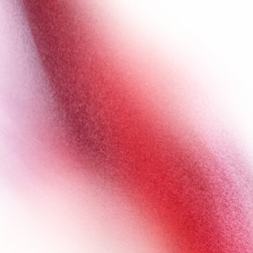 Abstract wall decoration with red colors