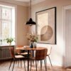 Abstract Japandi wall decoration, Japandi collection II