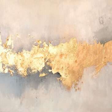 Golden-abstract-II- Landschaft
