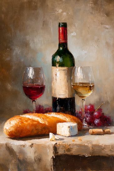 nature morte toast