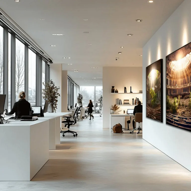 Improve office acoustics with an acoustic artwork