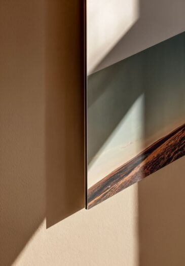 Dibond artwork on the wall