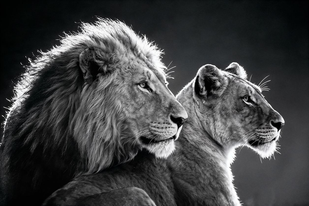 Lions-Gaze