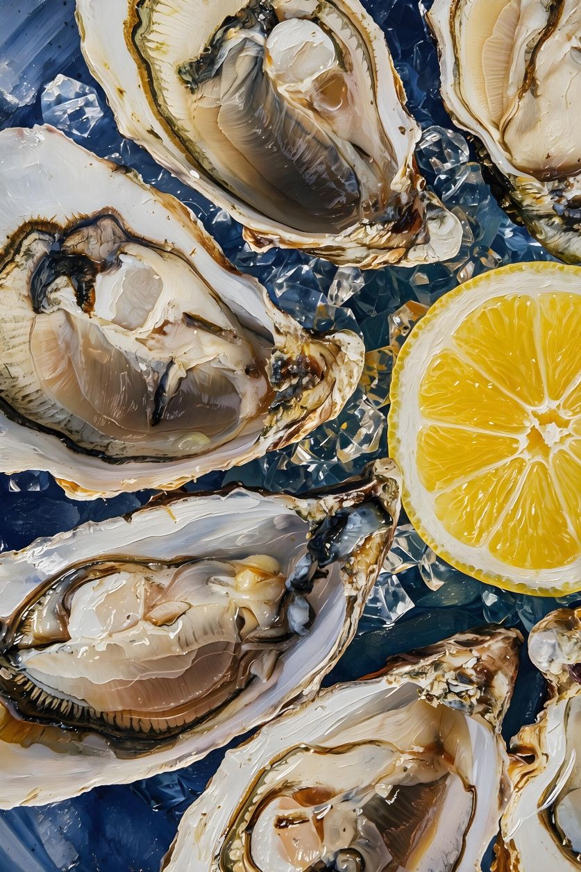 Ostras y limón