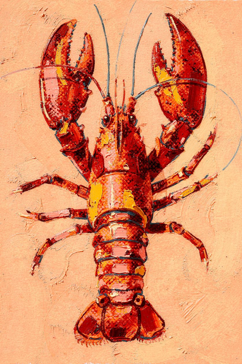 Homard à la pêche