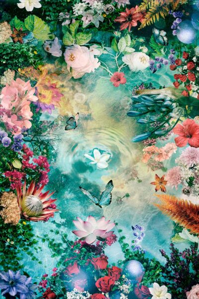 Colorful Floral Artwork
