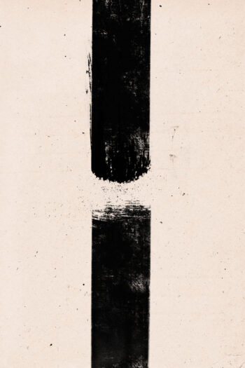 Abstracte Japanse wandkunst