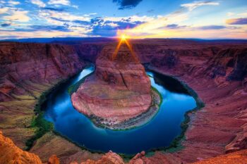 Sunrise dans le Grand Canyon, USA