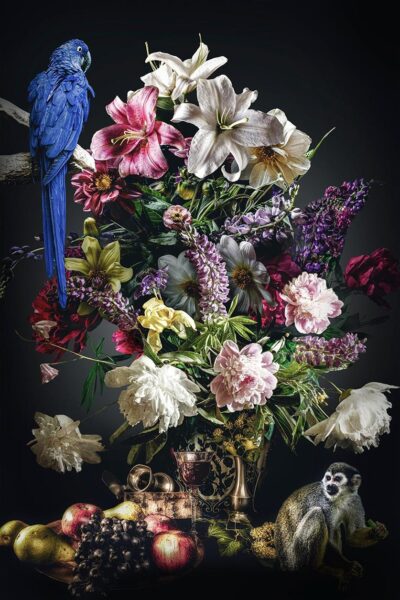 Classical floral artwork