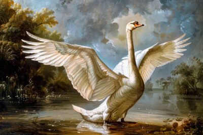 Pintura de Zwaan como antiguo maestro