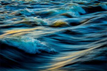 Peinture de luxe des vagues de la mer