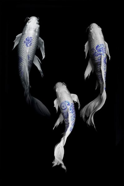Artistic artwork of fishing